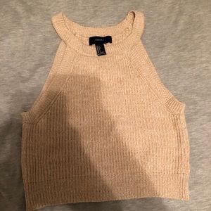 Ribbed Knit Crop Top